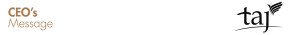 CEO Message